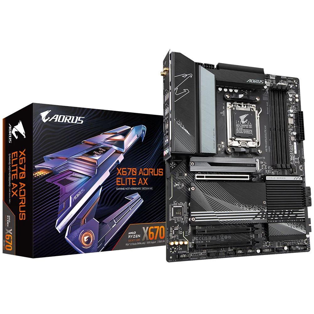 MAINBOARD GIGABYTE X670 AORUS ELITE AX