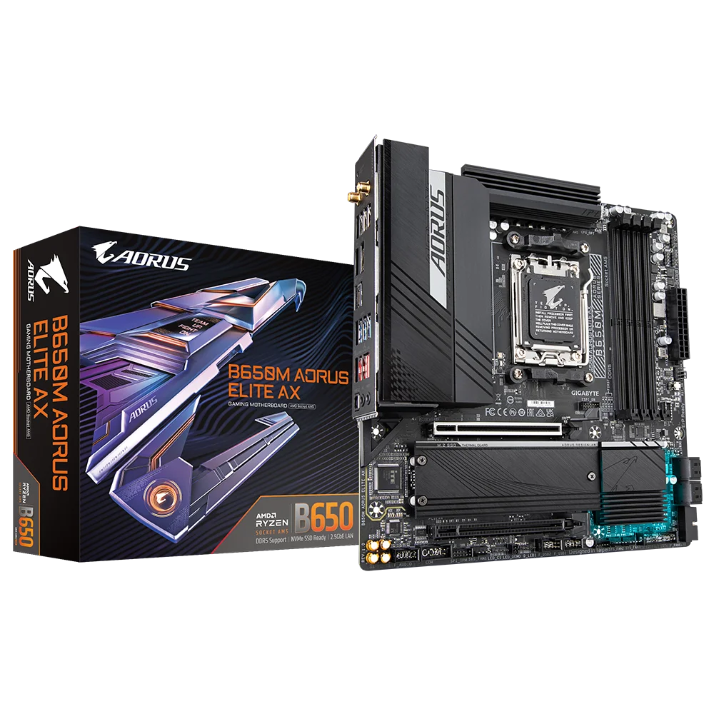 MAINBOARD GIGABYTE B650M AORUS ELITE AX