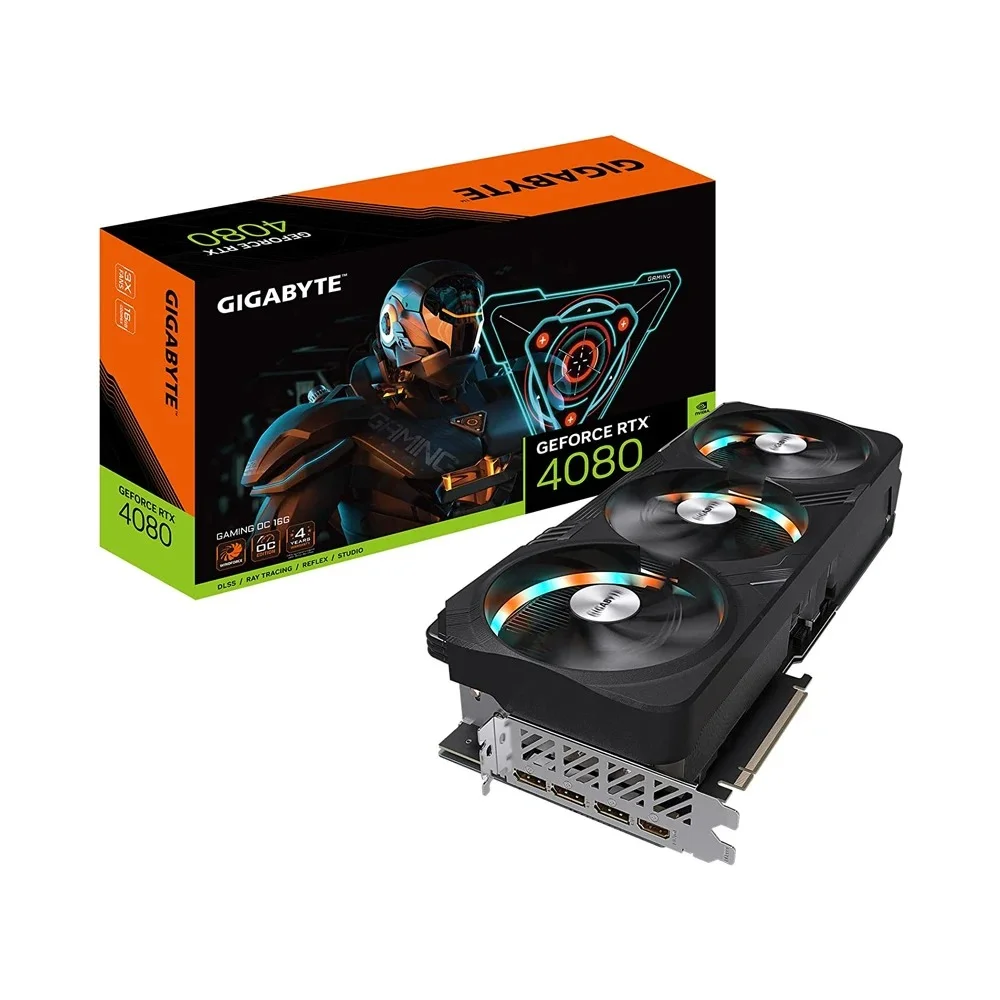 GIGABYTE GEFORCE RTX 4080 16GB GAMING OC 16GB GDDR6X