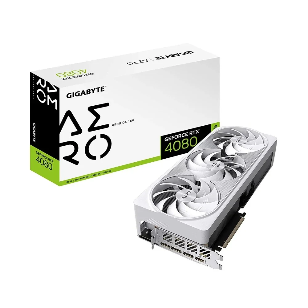 GIGABYTE GEFORCE RTX 4080 16GB AERO OC 16GB GDDR6X