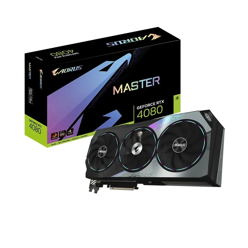 GIGABYTE AORUS GEFORCE RTX 4080 16GB MASTER 16GB GDDR6X
