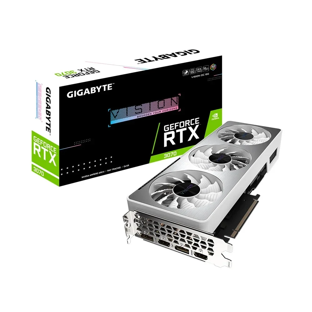 GIGABYTE GEFORCE RTX 3070 8GB GDDR6 N3070VISION OC-8GD