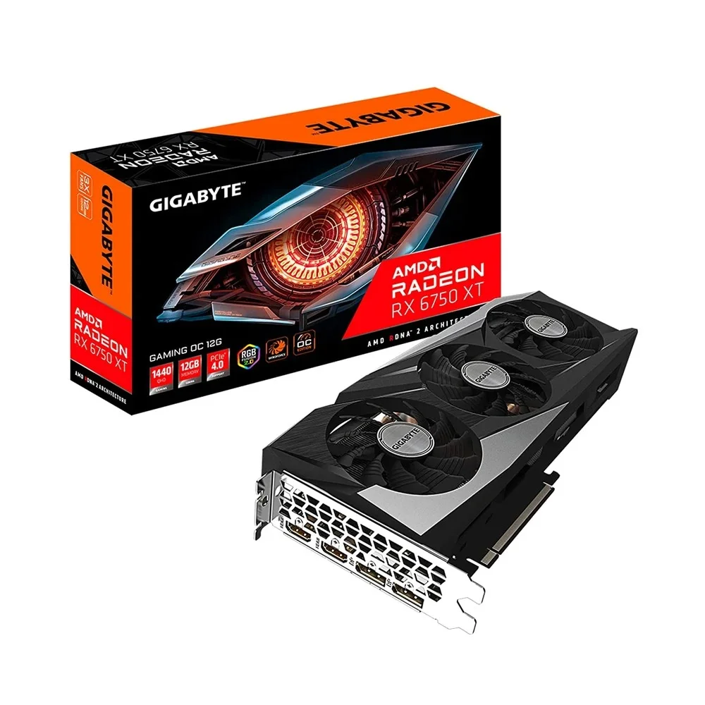 GIGABYTE RADEON RX 6750 XT GAMING OC 12G 12GB GDDR6