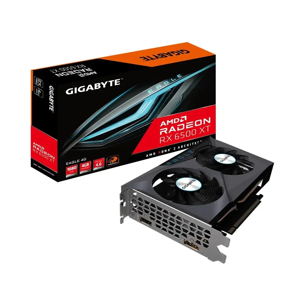CARD MÀN HÌNH GIGABYTE RADEON RX 6500 XT EAGLE 4GB GDDR6