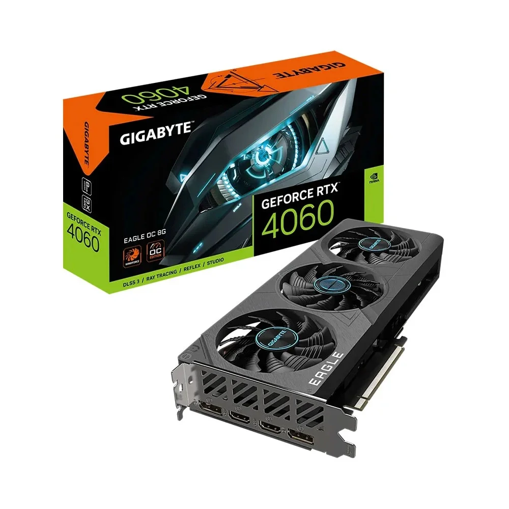 CARD MÀN HÌNH GIGABYTE GEFORCE RTX 4060 EAGLE OC 8G 8GB GDDR6