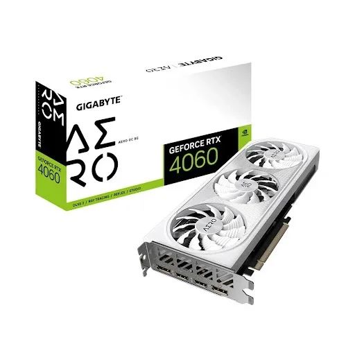 CARD MÀN HÌNH GIGABYTE GEFORCE RTX 4060 AERO OC 8G 8GB GDDR6
