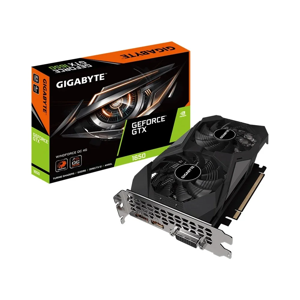 CARD MÀN HÌNH GIGABYTE GEFORCE GTX 1650 D6 WINDFORCE OC 4GB GDDR6