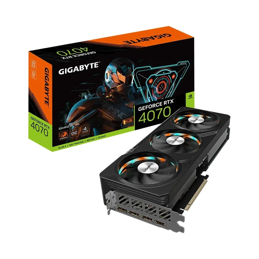 CARD MÀN HÌNH GIGABYTE RTX 4070 GAMING OC 12GB GDDR6X