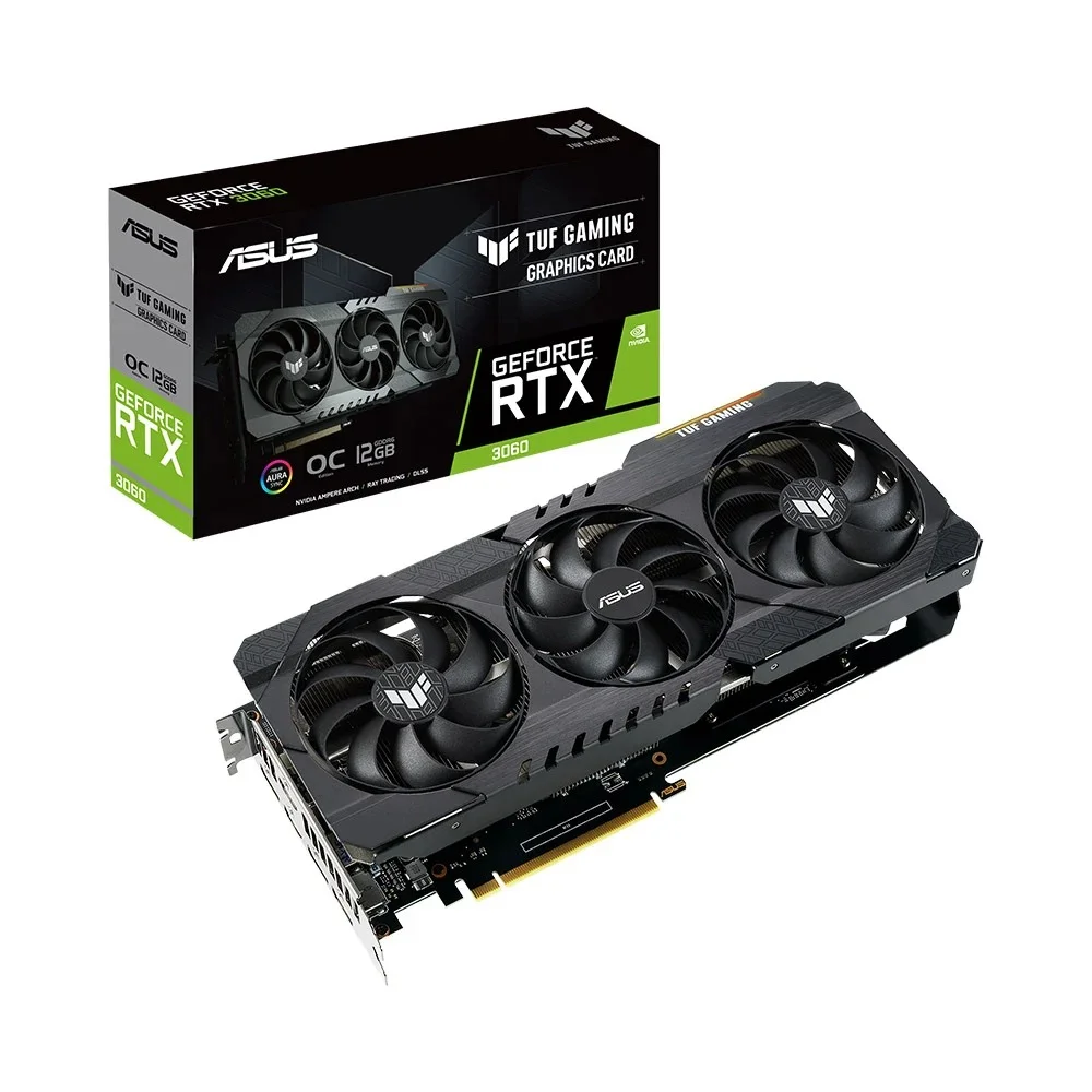 CARD MÀN HÌNH ASUS TUF GAMING GEFORCE RTX™ 3060 V2 OC EDITION 12GB GDDR6