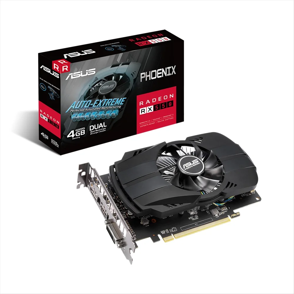 CARD MÀN HÌNH ASUS PH-RX550-4G-EVO 4GB GDDR5