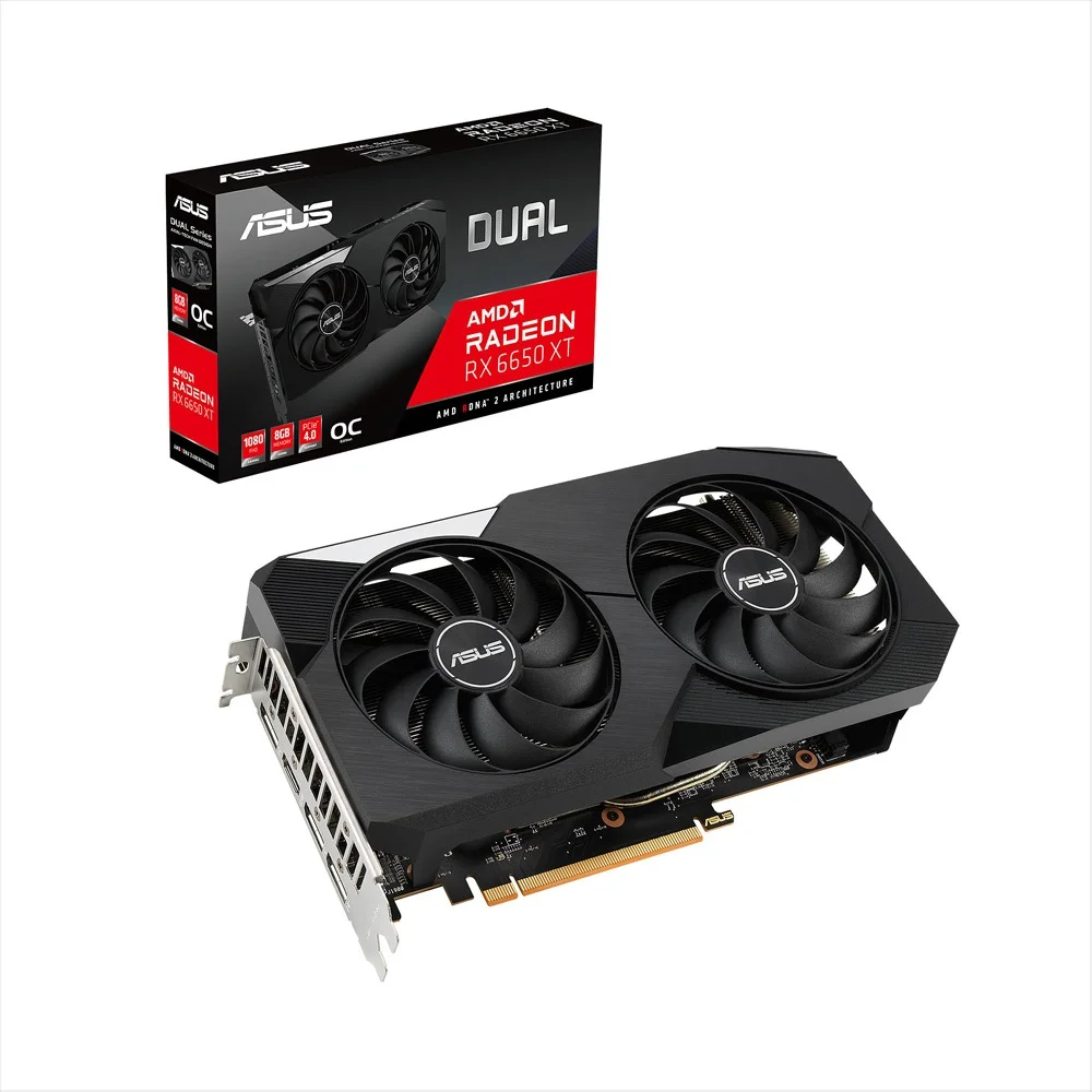 CARD MÀN HÌNH ASUS DUAL-RX6650XT-O8G 8GB GDDR6