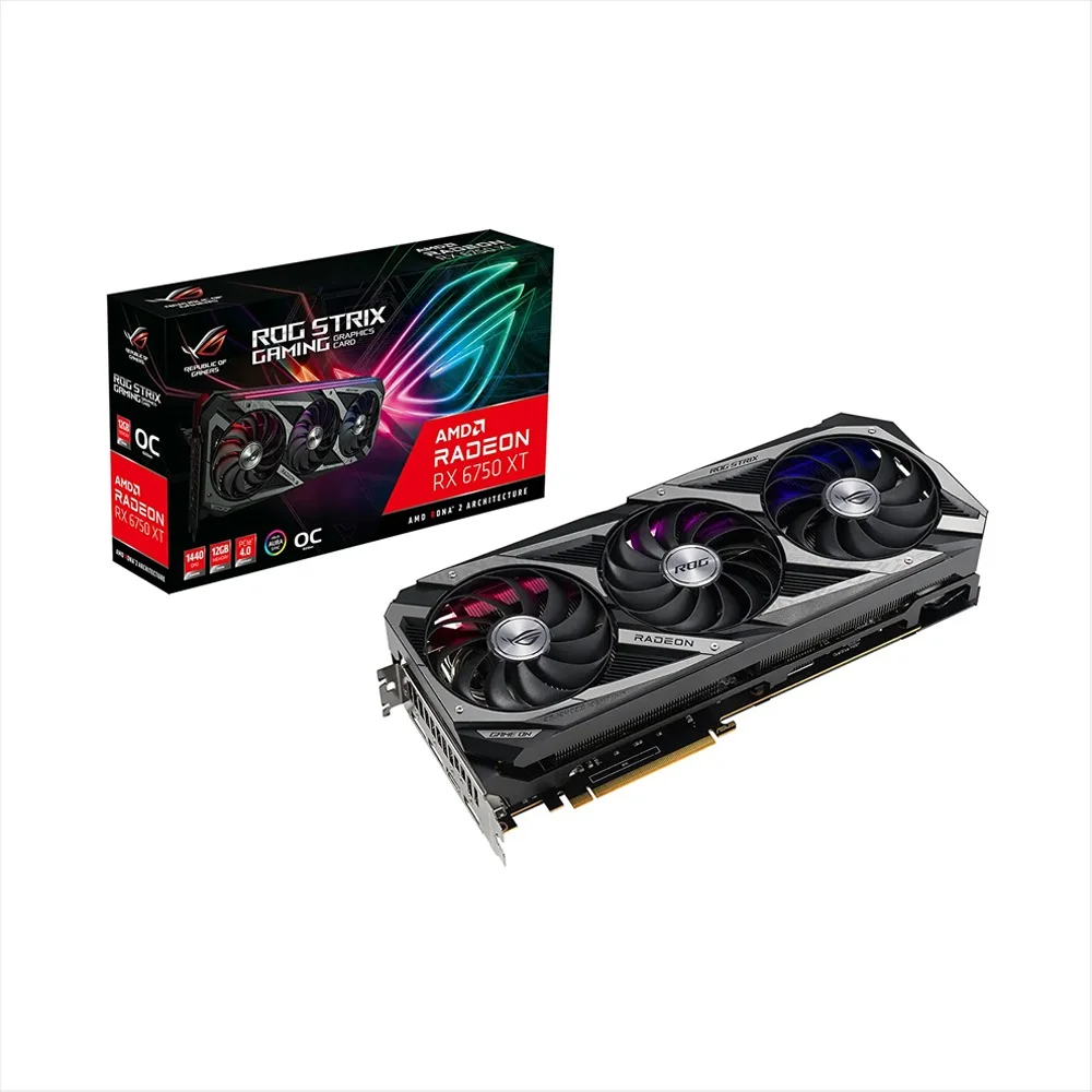 CARD MÀN HÌNH ASUS ROG-STRIX-RX6750XT-O12G-GAMING 12GB GDDR6