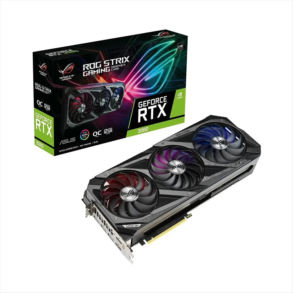 CARD MÀN HÌNH ASUS ROG-STRIX-RTX3080-OC12G-GAMING 12GB GDDR6X