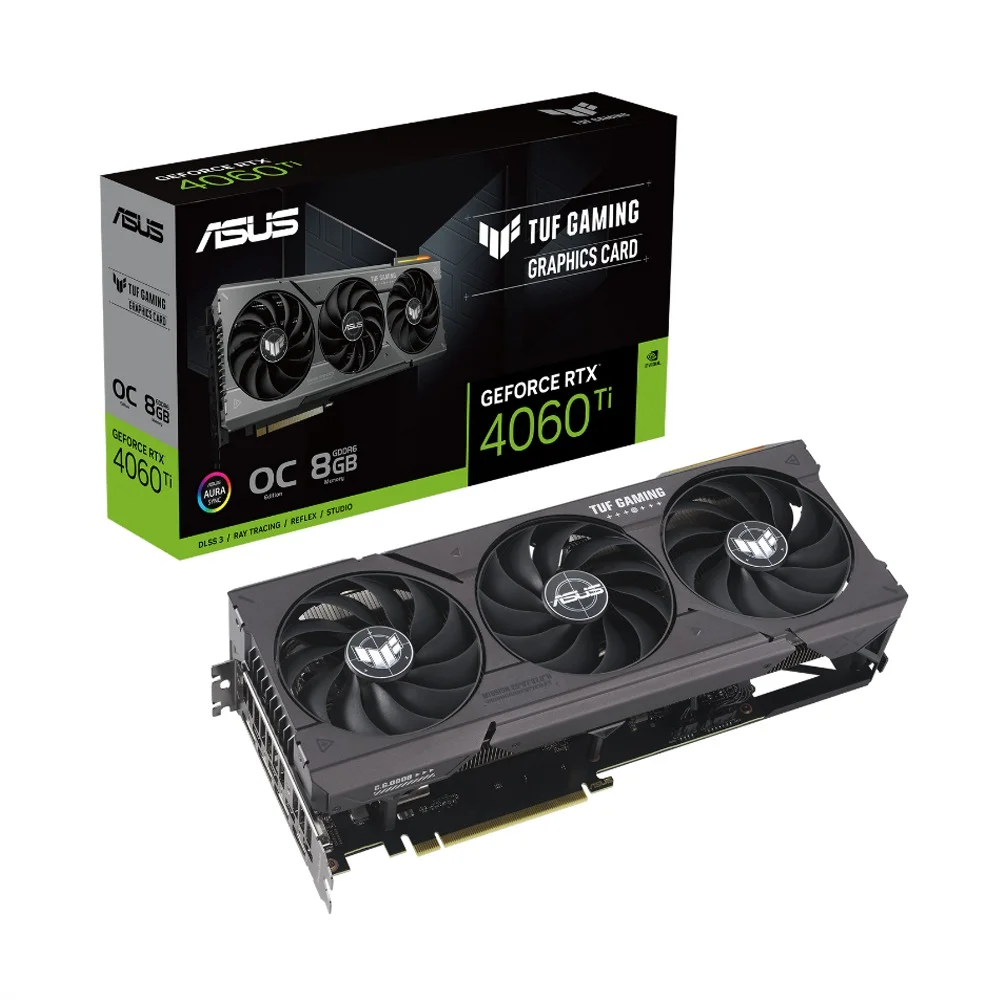 CARD MÀN HÌNH ASUS TUF GAMING GEFORCE RTX 4060 TI 8GB GDDR6 OC EDITION