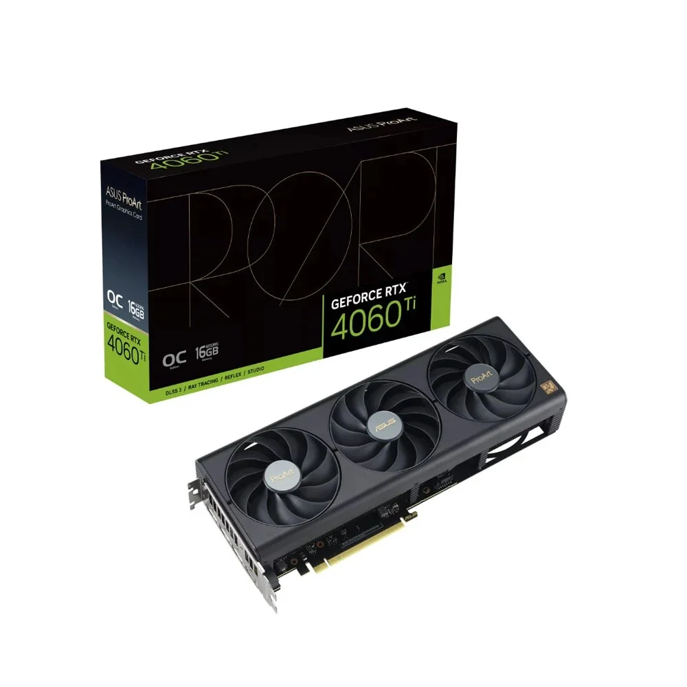 CARD MÀN HÌNH ASUS PRO ART GEFORCE RTX 4060 TI OC EDITION 16GB GDDR6