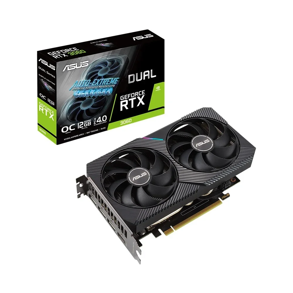 CARD MÀN HÌNH ASUS DUAL GEFORCE RTX 3060 OC 12G GDDR6