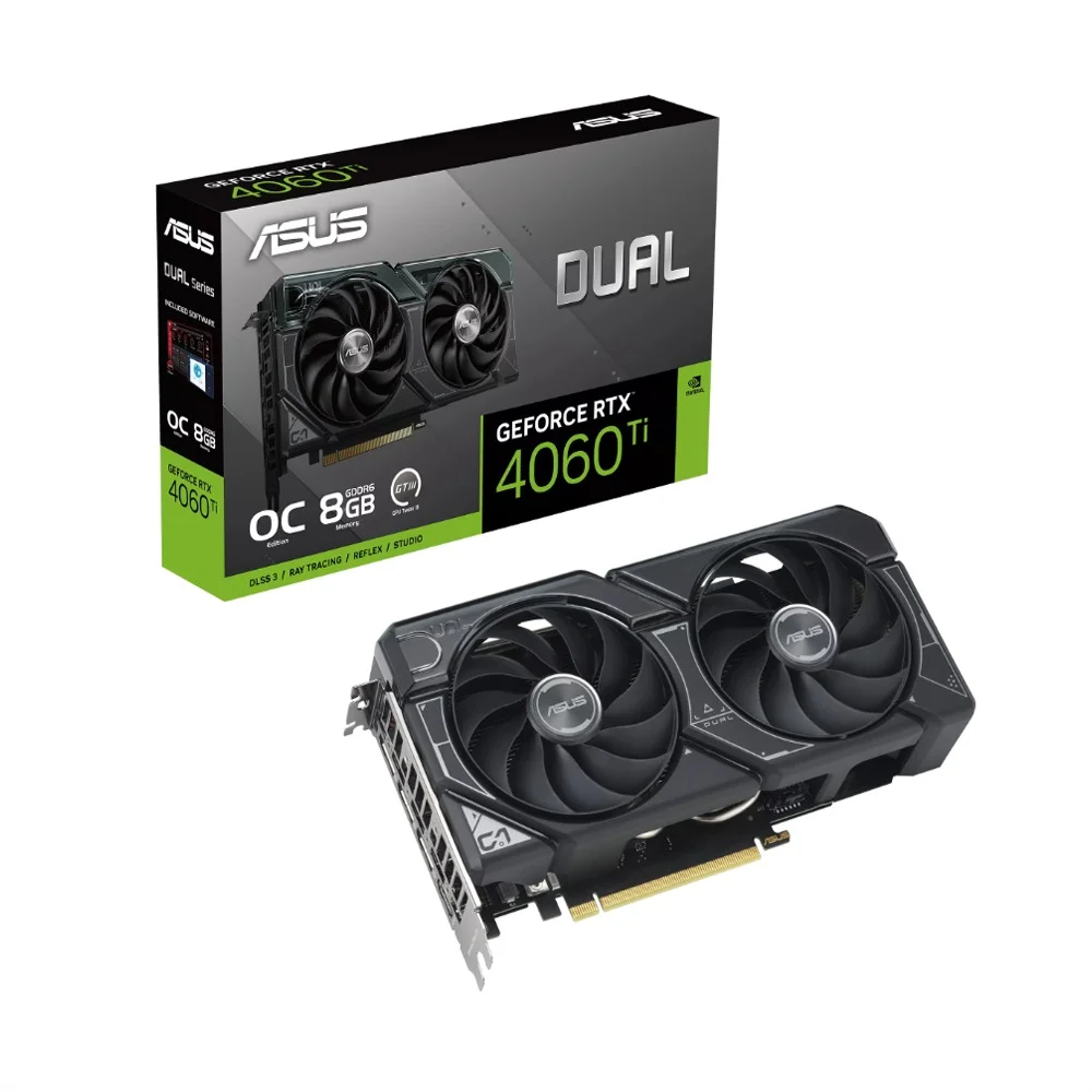 CARD MÀN HÌNH ASUS DUAL GEFORCE RTX 4060 TI OC EDITION 8GB GDDR6