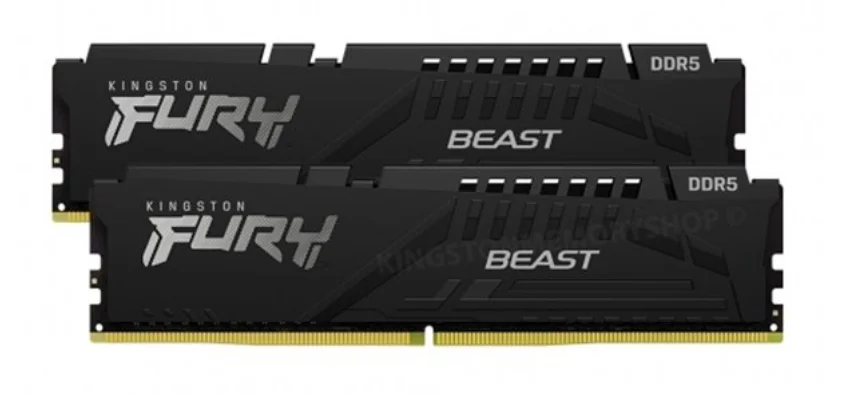 BỘ NHỚ MÁY TÍNH KINGSTON FURY BEAST 32GB (2x16GB) DDR5 4800MHz