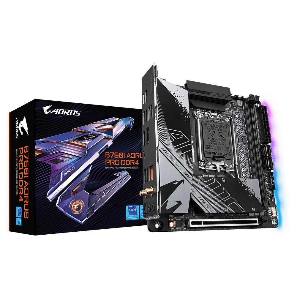 MAINBOARD GIGABYTE B760I AORUS PRO DDR4