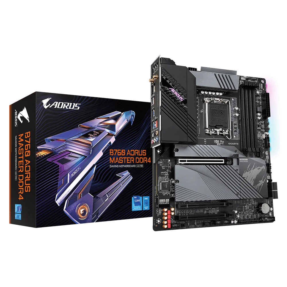 MAINBOARD GIGABYTE B760 AORUS MASTER DDR4
