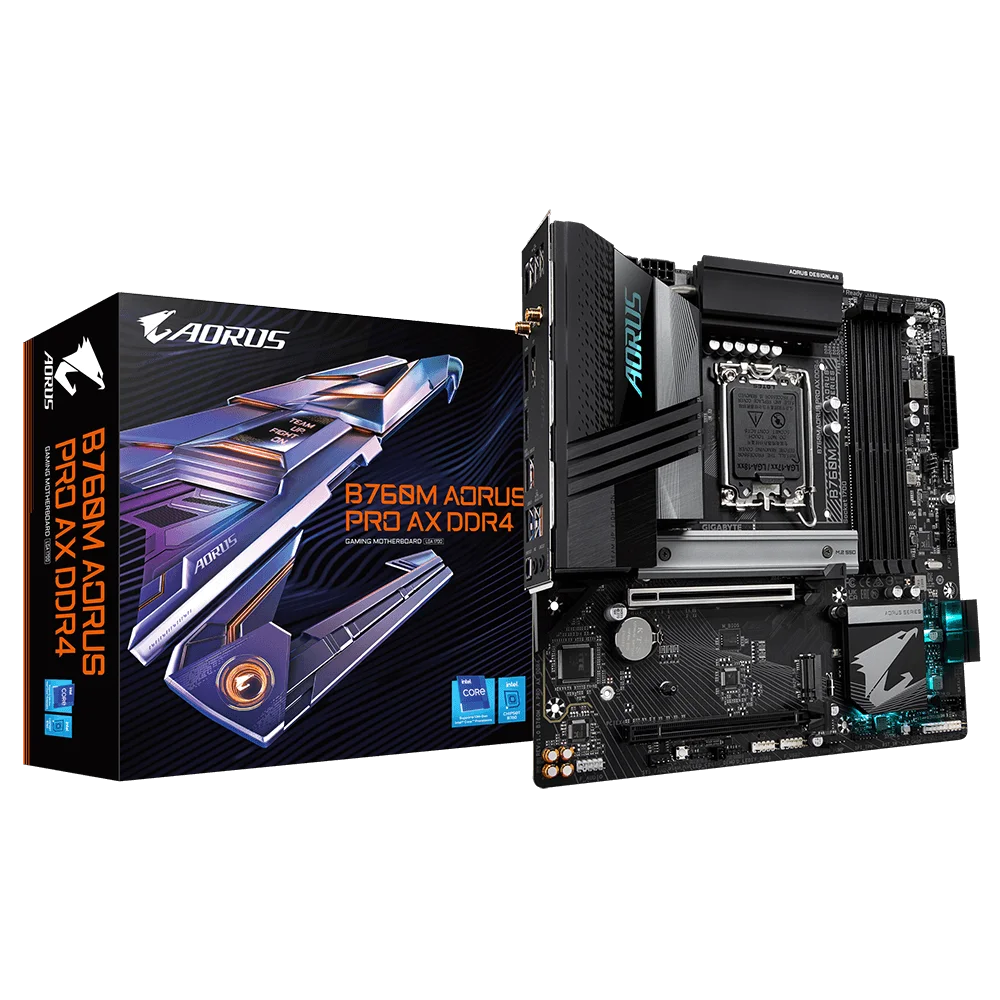 MAINBOARD GIGABYTE B760M A PRO AX DDR4