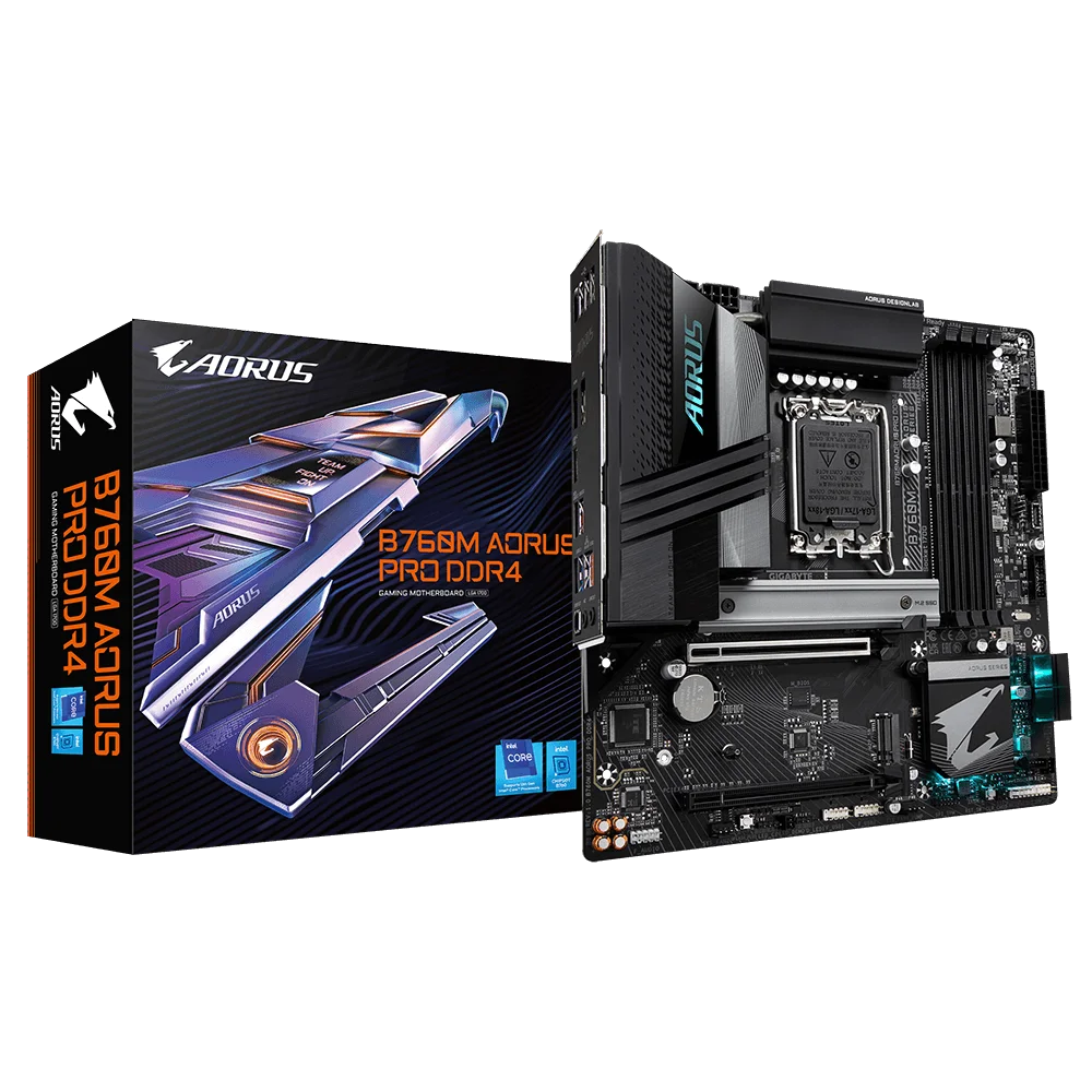 MAINBOARD GIGABYTE B760M AORUS PRO DDR4