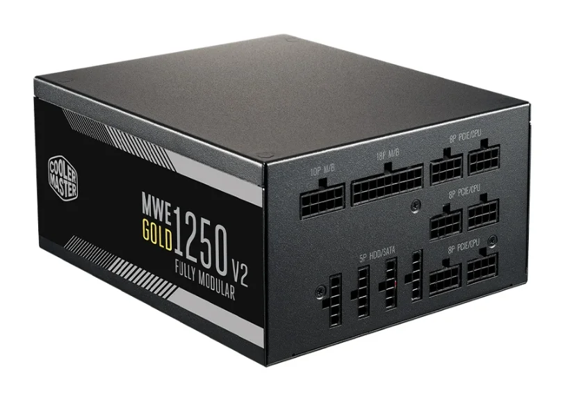 NGUỒN MÁY TÍNH COOLER MASTER MWE GOLD V2 FM 1250W 80 PLUS GOLD FULL MODULAR