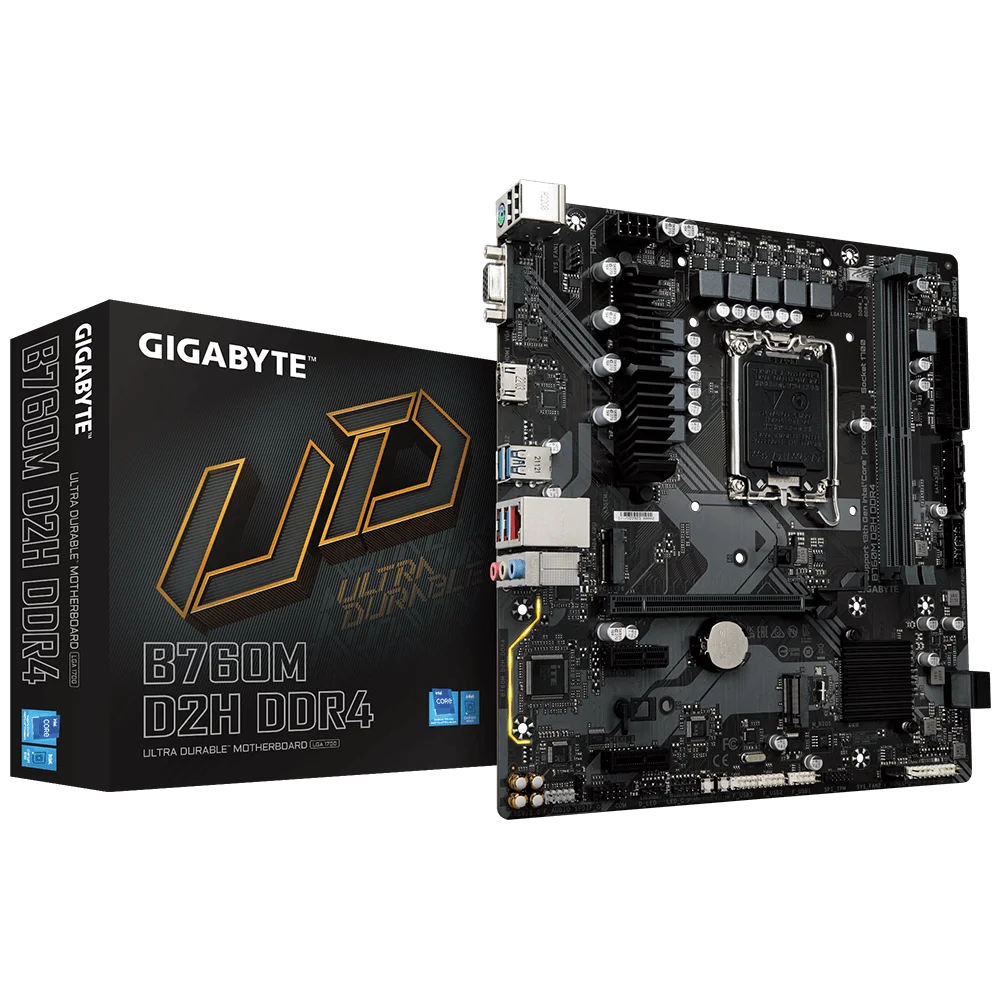 MAINBOARD GIGABYTE B760M D2H DDR4