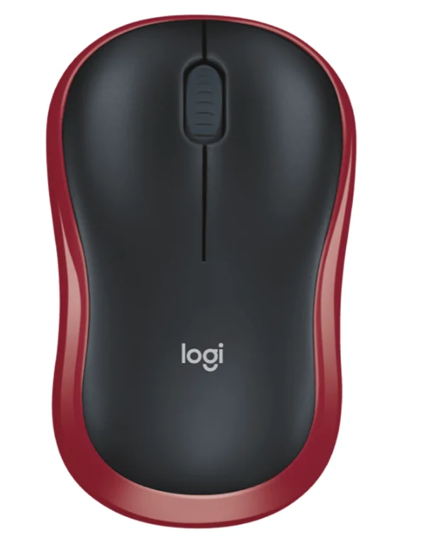 CHUỘT MÁY TÍNH KHÔNG DÂY LOGITECH M185 (BLACK x RED)