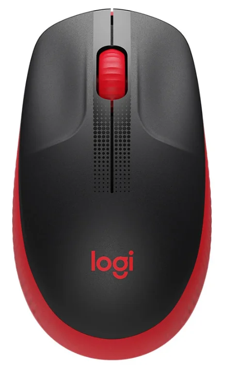 CHUỘT MÁY TÍNH KHÔNG DÂY LOGITECH M190 (BLACK x RED)