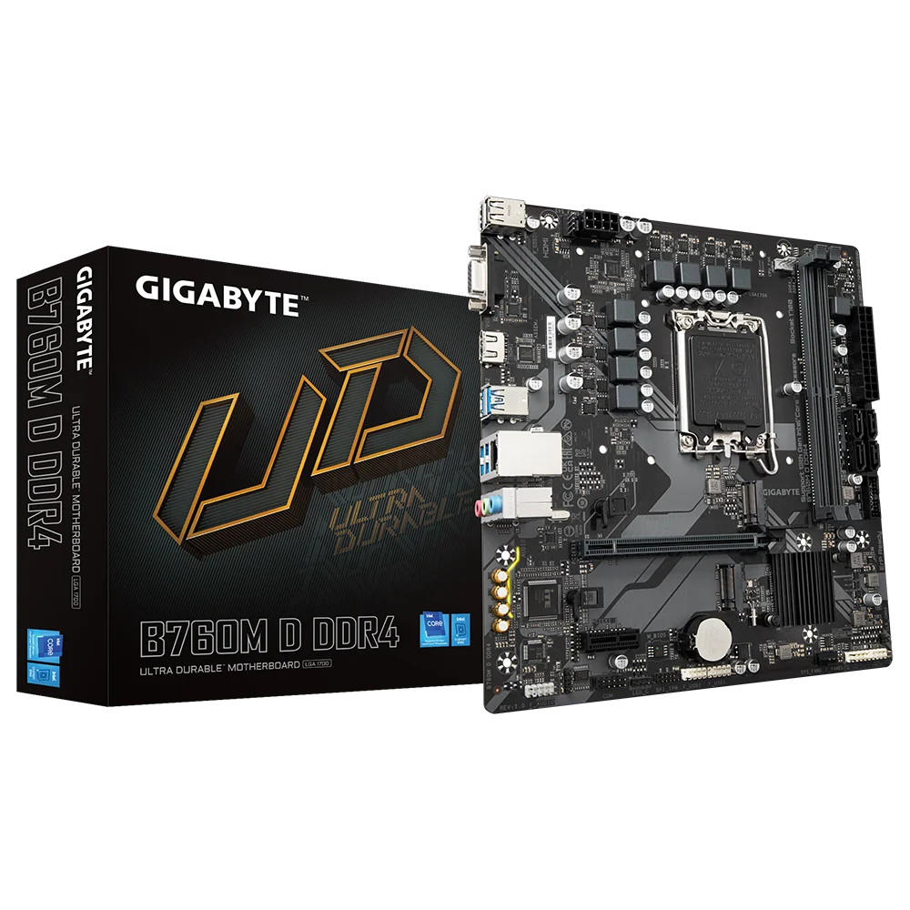 MAINBOARD GIGABYTE B760M D DDR4