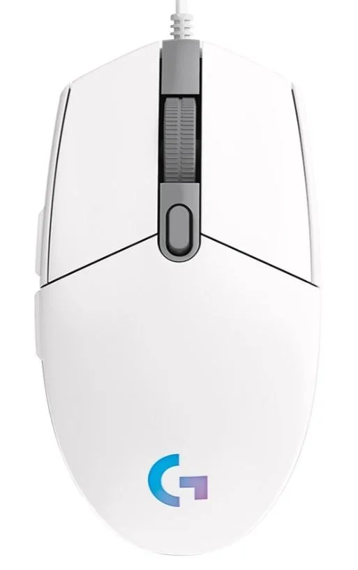 CHUỘT GAMING LOGITECH G102 GEN2 LIGHTSYNC (WHITE)