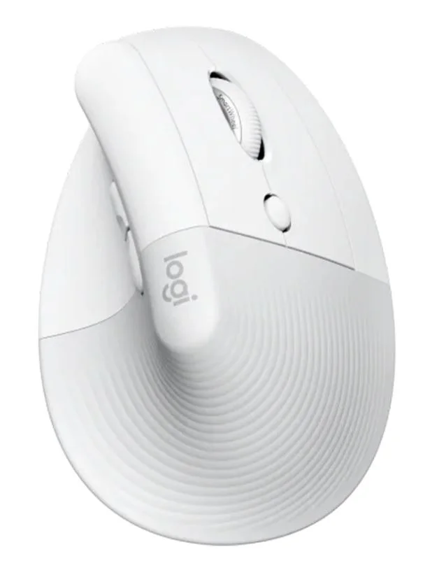 CHUỘT KHÔNG DÂY BLUETOOTH CÔNG THÁI HỌC LOGITECH LIFT VERTICAL (WHITE)