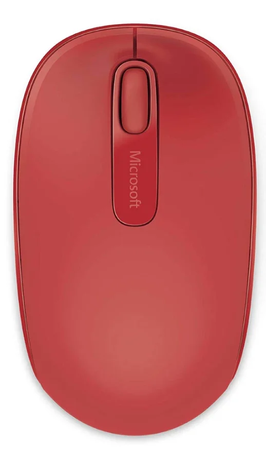 CHUỘT MÁY TÍNH KHÔNG DÂY MICROSOFT WIRELESS MOBILE MOUSE 1850 (RED)