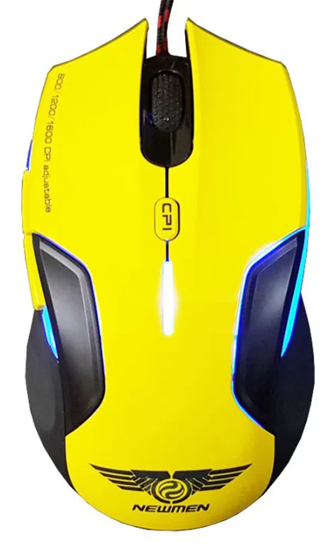 CHUỘT GAMING NEWMEN N500 PLUS (YELLOW)