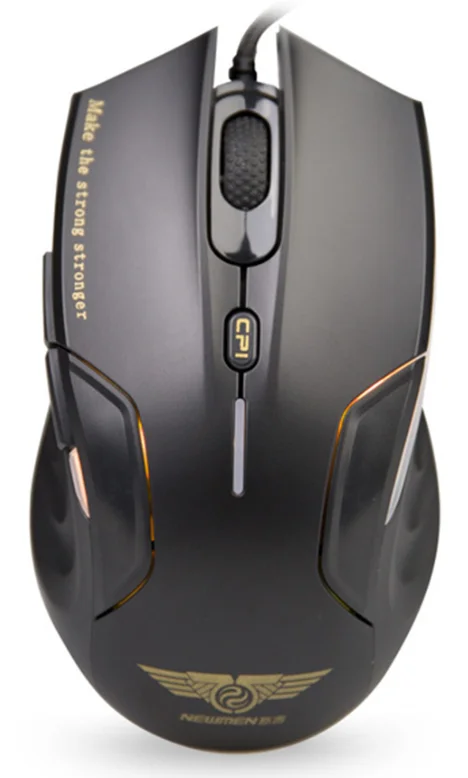 CHUỘT GAMING NEWMEN N500 PLUS (BLACK)