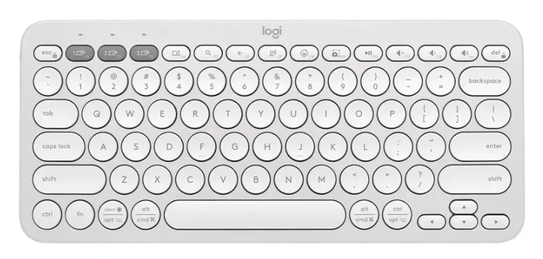 BÀN PHÍM KHÔNG DÂY LOGITECH PEBBLE KEYS 2 K380S (WHITE)